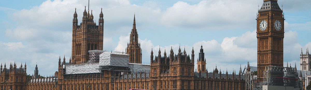 An image of Big Ben in London. 